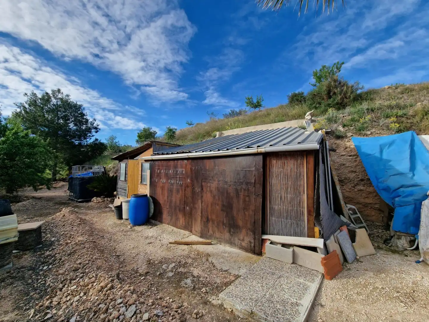 Vista exterior de Finca rústica en venda en Hondón de las Nieves / El Fondó de les Neus