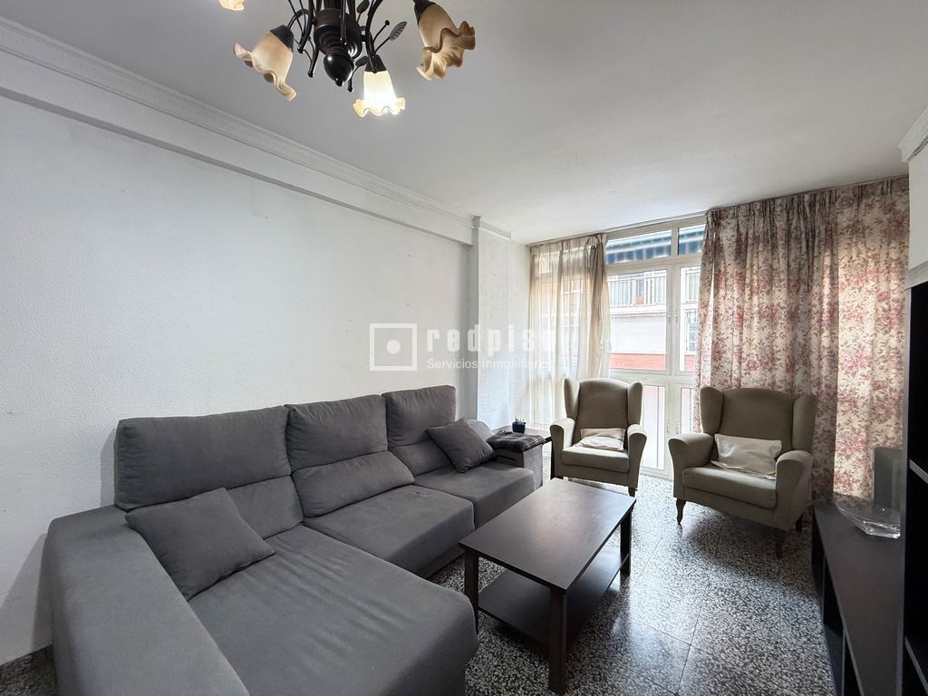 Living room of Flat for sale in Málaga Capital  with Heating