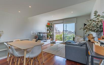 Living room of Apartment for sale in Sabadell  with Air Conditioner, Heating and Parquet flooring