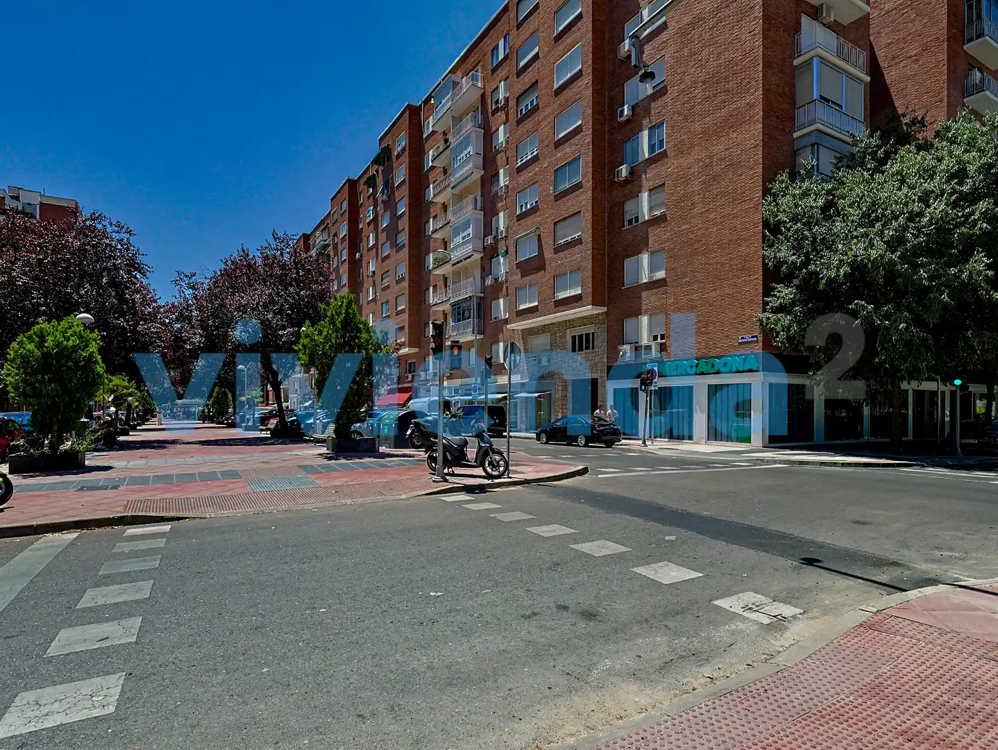 Exterior view of Flat for sale in Madrid  with Heating, Swimming Pool and Community pool