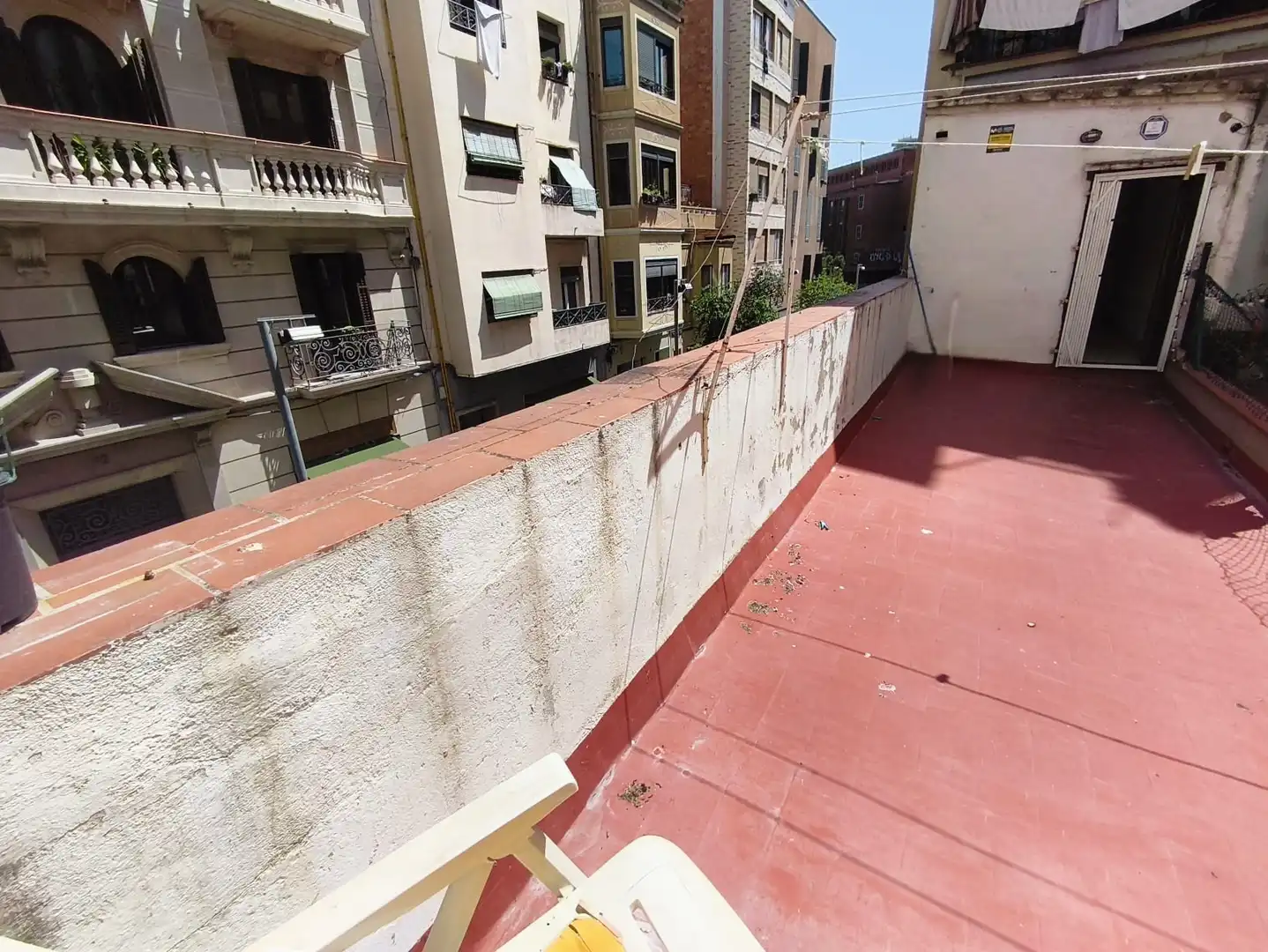 Terrace of Flat for sale in Barcelona  with Parquet flooring, Terrace and Balcony