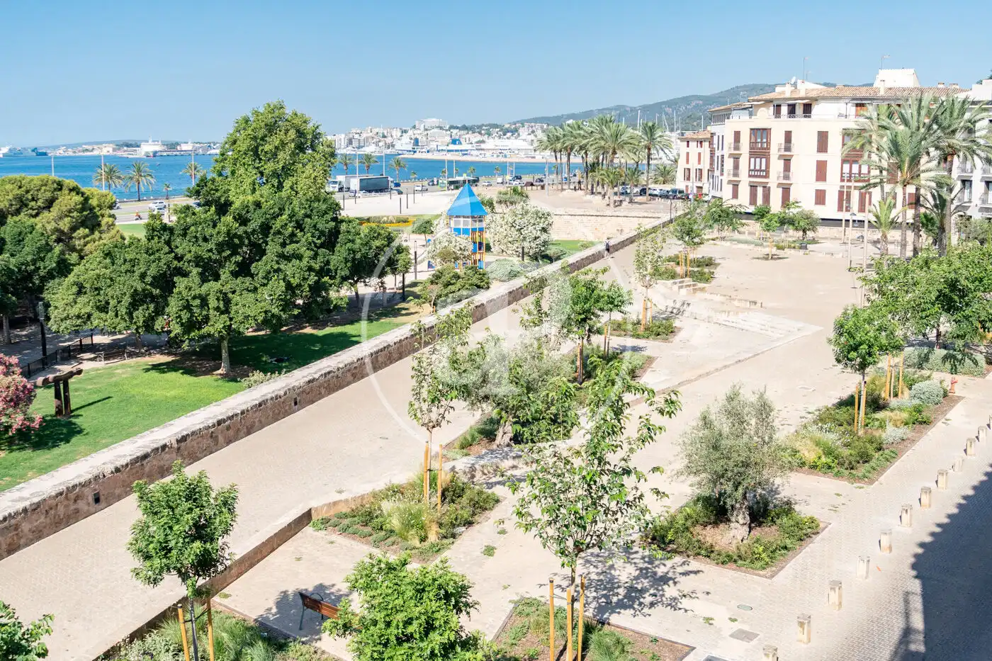 Terrasse von Wohnung zur Miete in  Palma de Mallorca mit Klimaanlage, Heizung und Terrasse