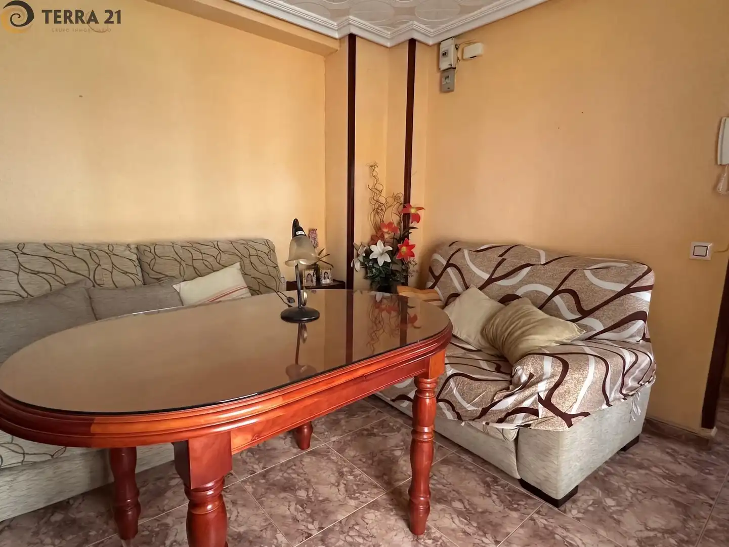 Sala de estar de Piso en venta en Jaén con Aire acondicionado y Amueblado