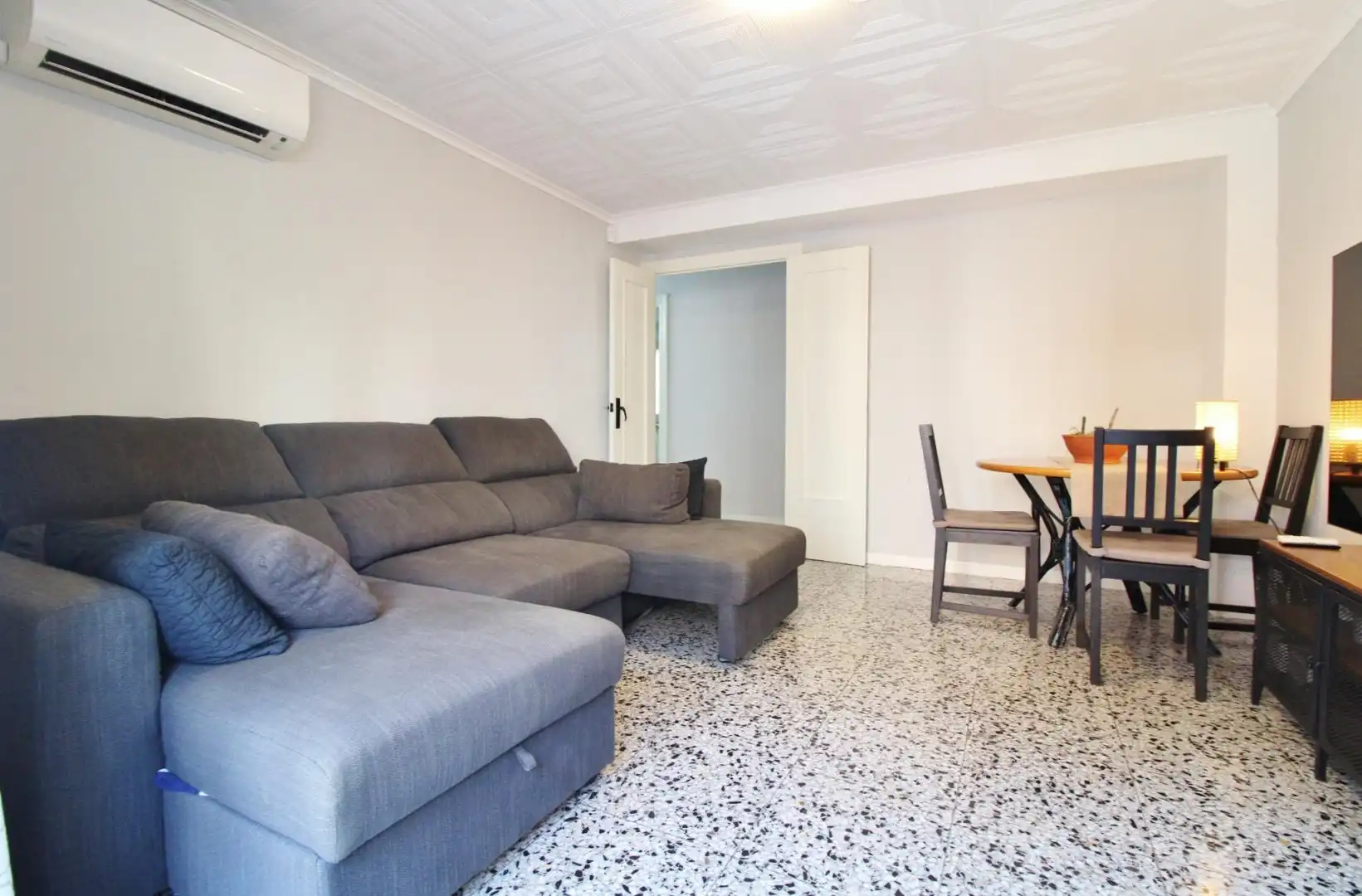 Sala de estar de Piso en venta en Alicante / Alacant con Aire acondicionado, Calefacción y Terraza