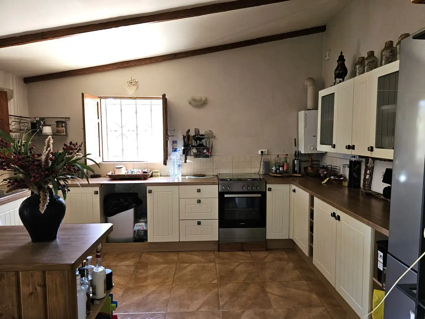 Cocina de Finca rústica en venta en Tivissa con Aire acondicionado y Internet