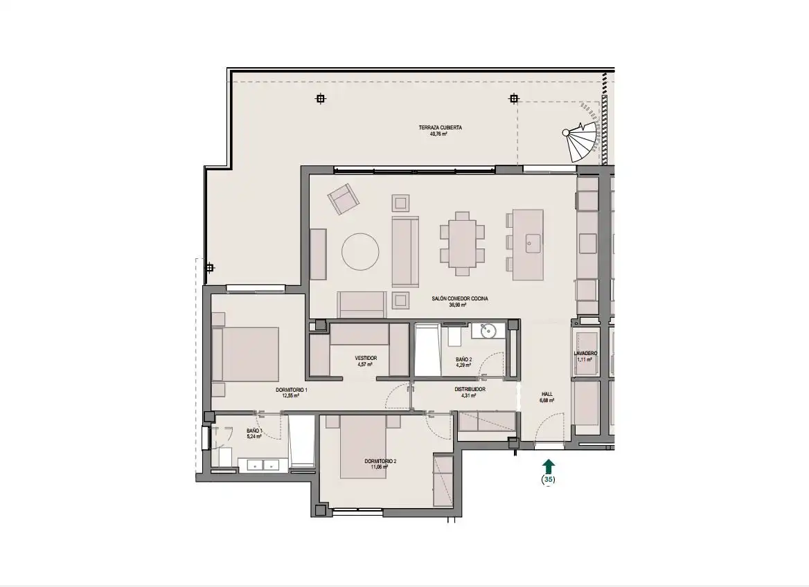 Dúplex con piscina en venta en Benamara - Atalaya, imagen 30