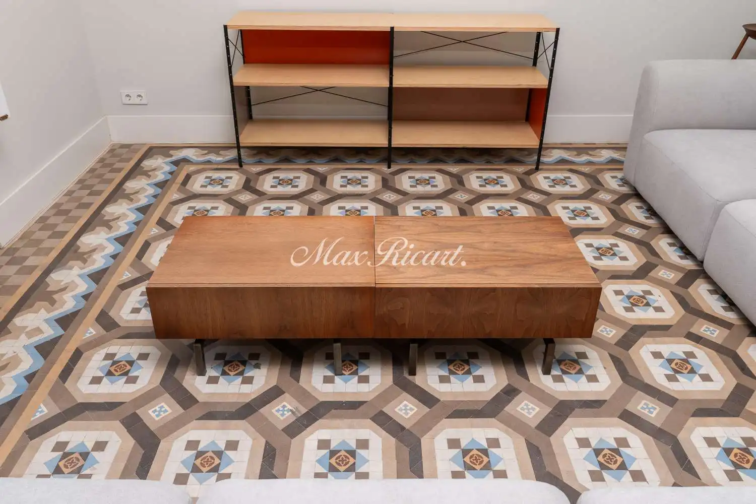 Living room of Flat for rent in Barcelona  with Air Conditioner, Heating and Storage room