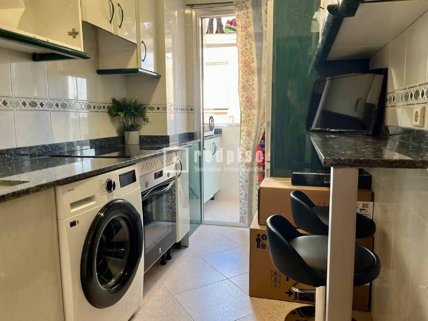 Cocina de Piso en venta en Alcobendas con Aire acondicionado, Calefacción y Amueblado