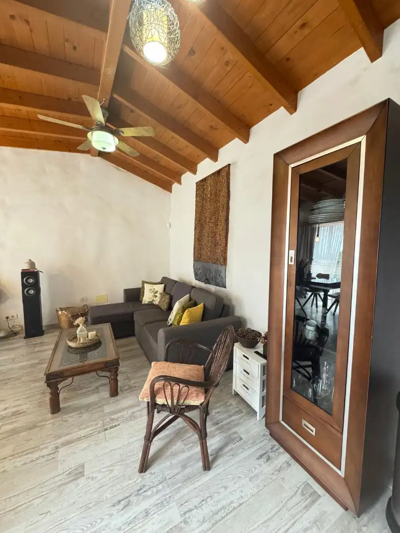 Sala de estar de Casa o chalet de alquiler en Guía de Isora con Aire acondicionado, Terraza y Amueblado