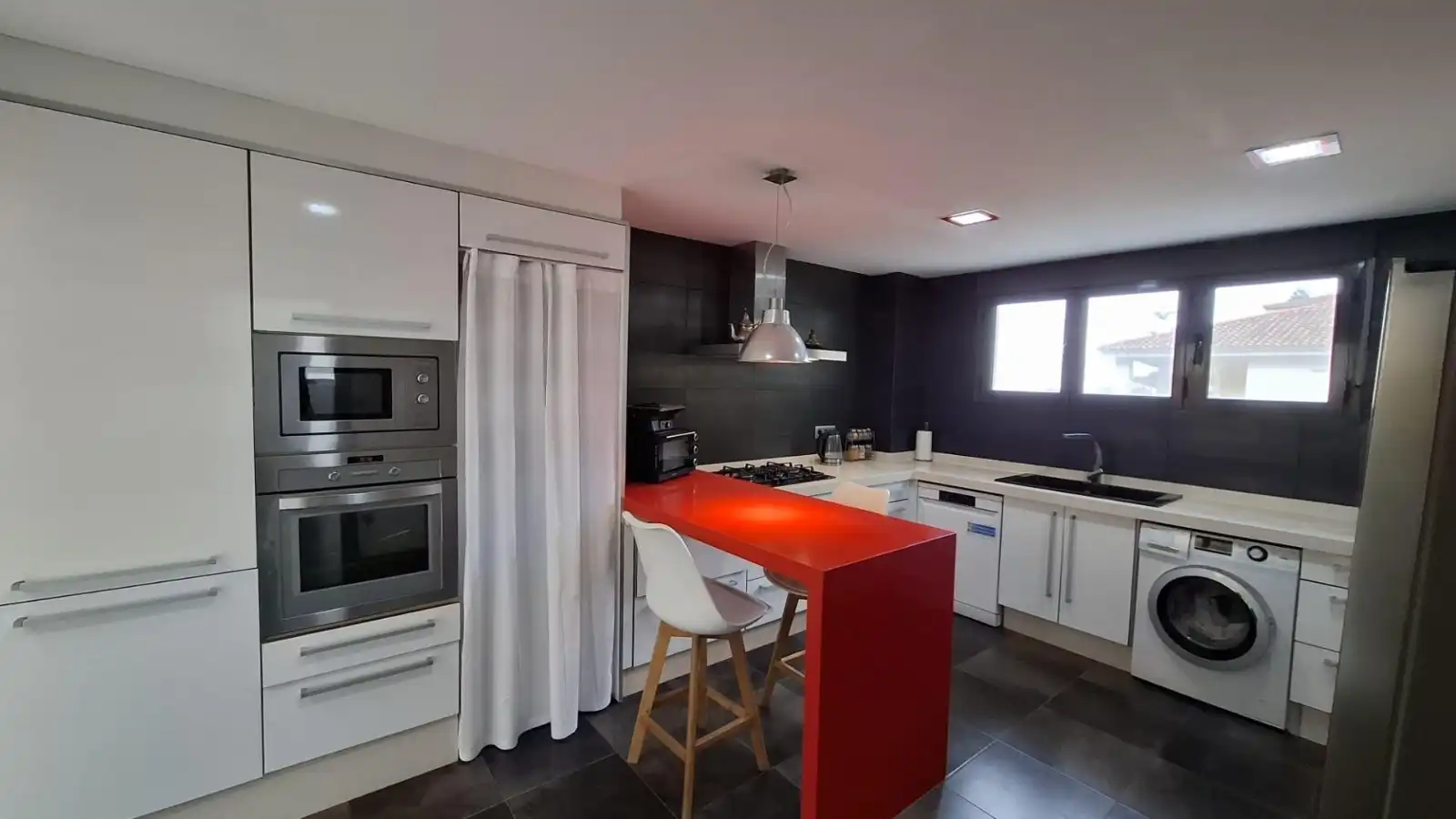 Küche von Haus oder Chalet zum Verkauf in Cullera mit Klimaanlage, Heizung und Terrasse