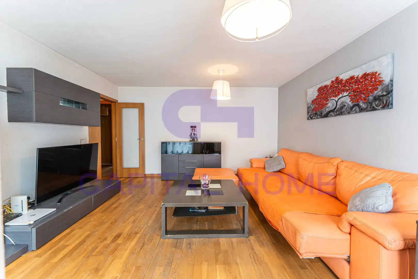 Wohnzimmer von Dachboden zum Verkauf in Arroyomolinos (Madrid) mit Klimaanlage, Heizung und Terrasse