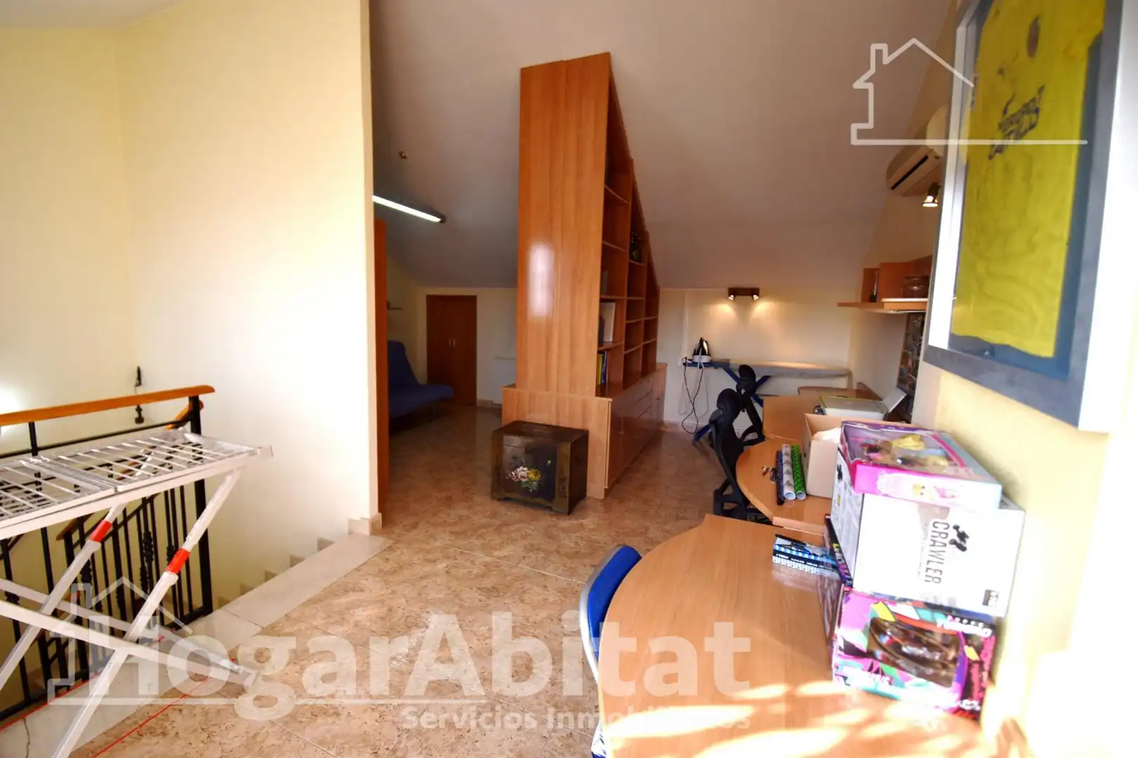 Dormitori de Casa adosada en venda en Vila-real amb Aire condicionat, Calefacció i Terrassa
