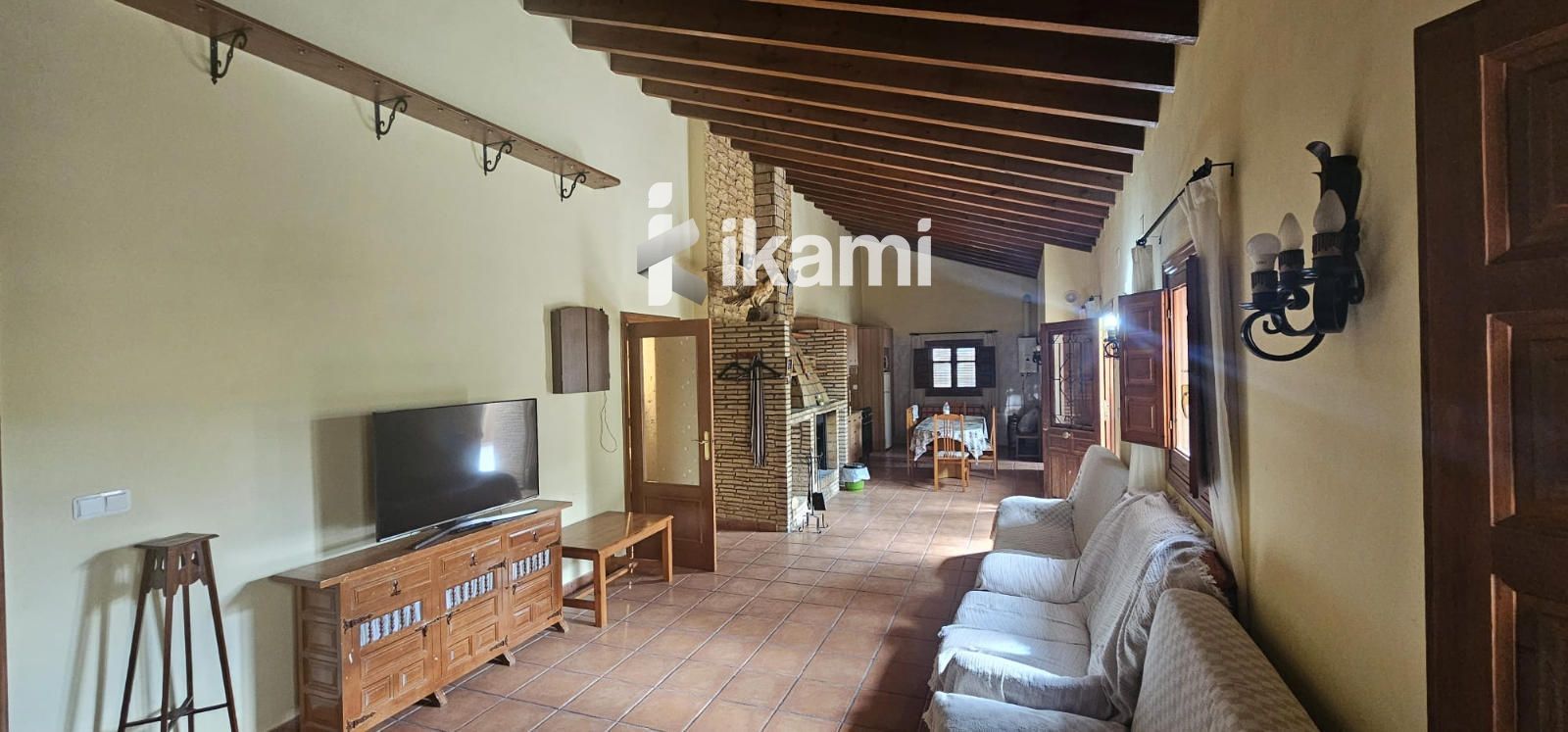 Living room of Single-family semi-detached for sale in San Javier  with Air Conditioner, Heating and Furnished