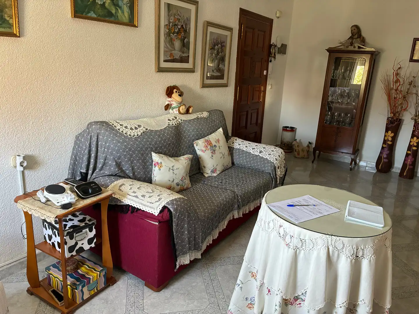 Sala de estar de Piso en venta en Los Barrios con Amueblado