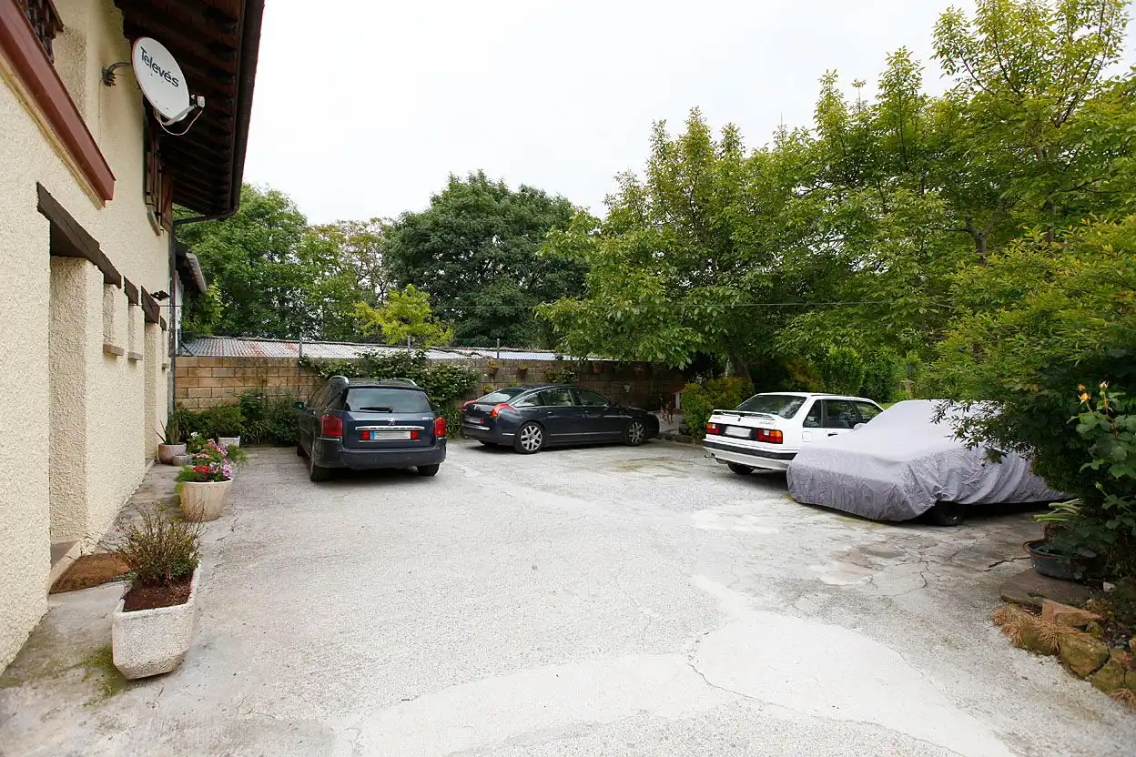 Parking of Houses for sale in Oiartzun  with Private garden, Terrace and Swimming Pool