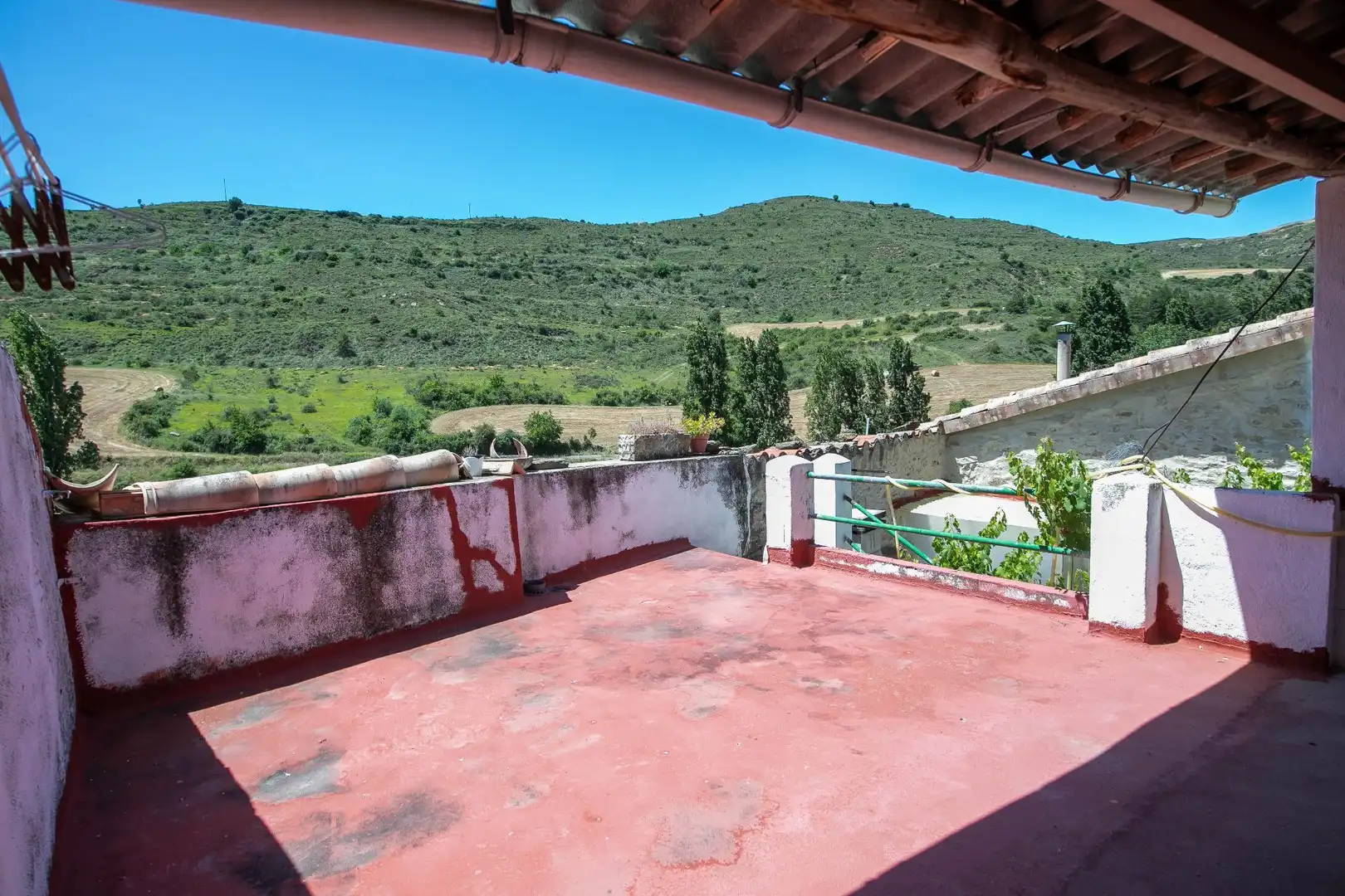 Terraza de Finca rústica en venta en Guirguillano con Calefacción, Terraza y Trastero