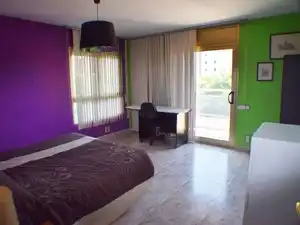 Schlafzimmer von Wohnung zur Miete in Tarragona mit Klimaanlage, Heizung und Möbliert