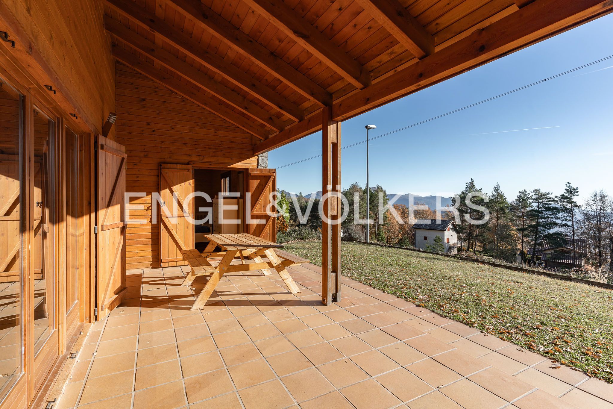 Terrassa de Casa o xalet en venda en Camprodon amb Calefacció i Jardí privat