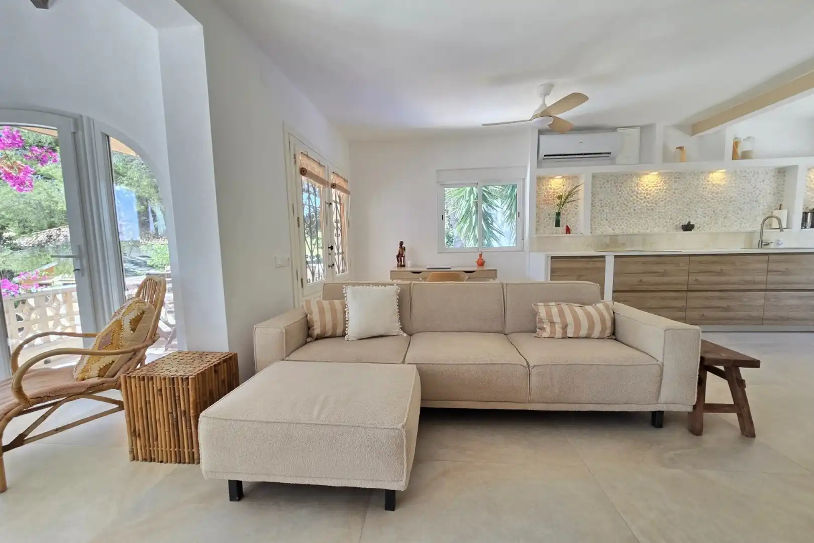 Sala de estar de Casa o chalet de alquiler en Altea con Aire acondicionado, Calefacción y Terraza