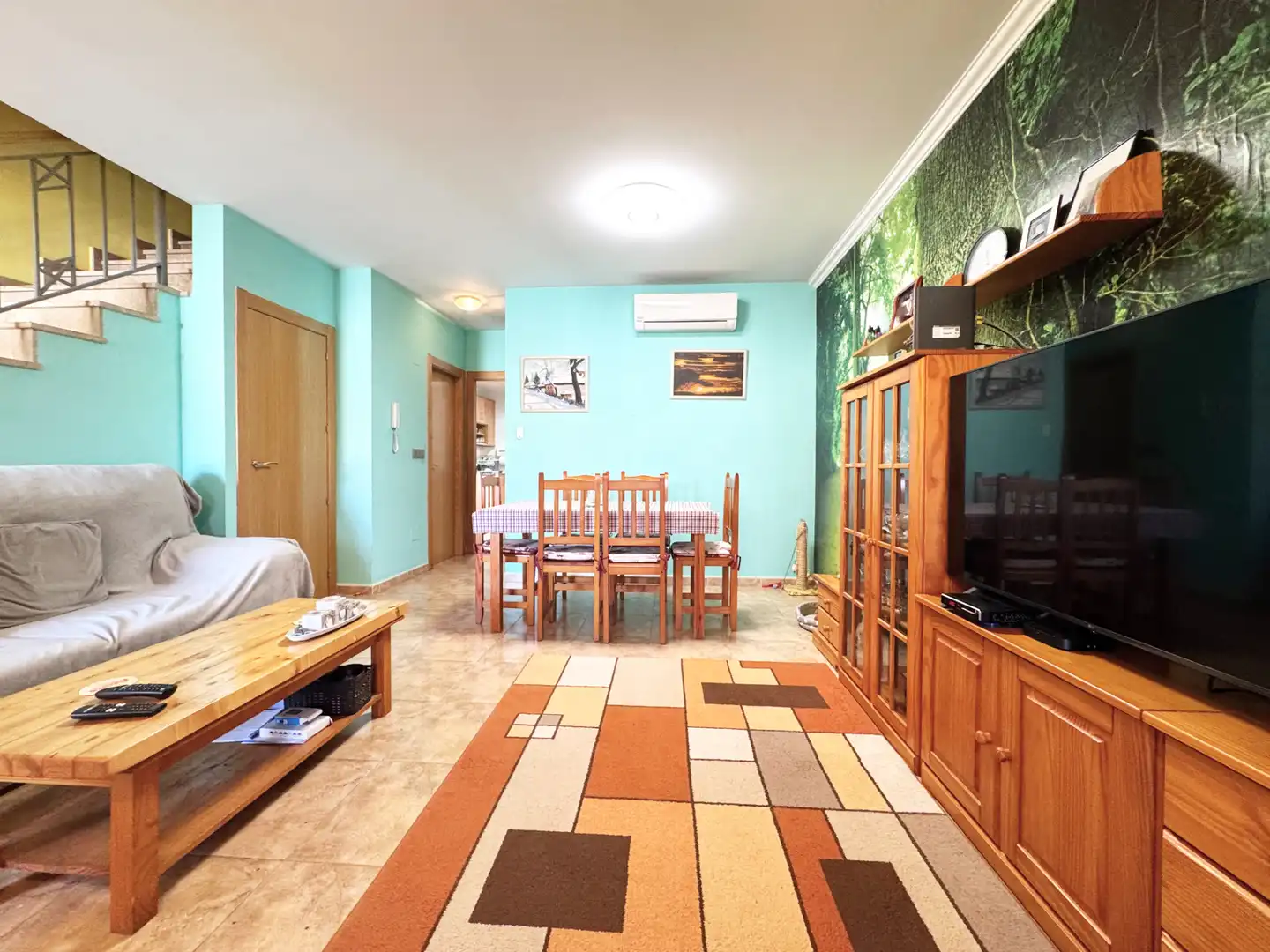Sala de estar de Casa adosada en venta en San Javier con Aire acondicionado, Jardín privado y Trastero