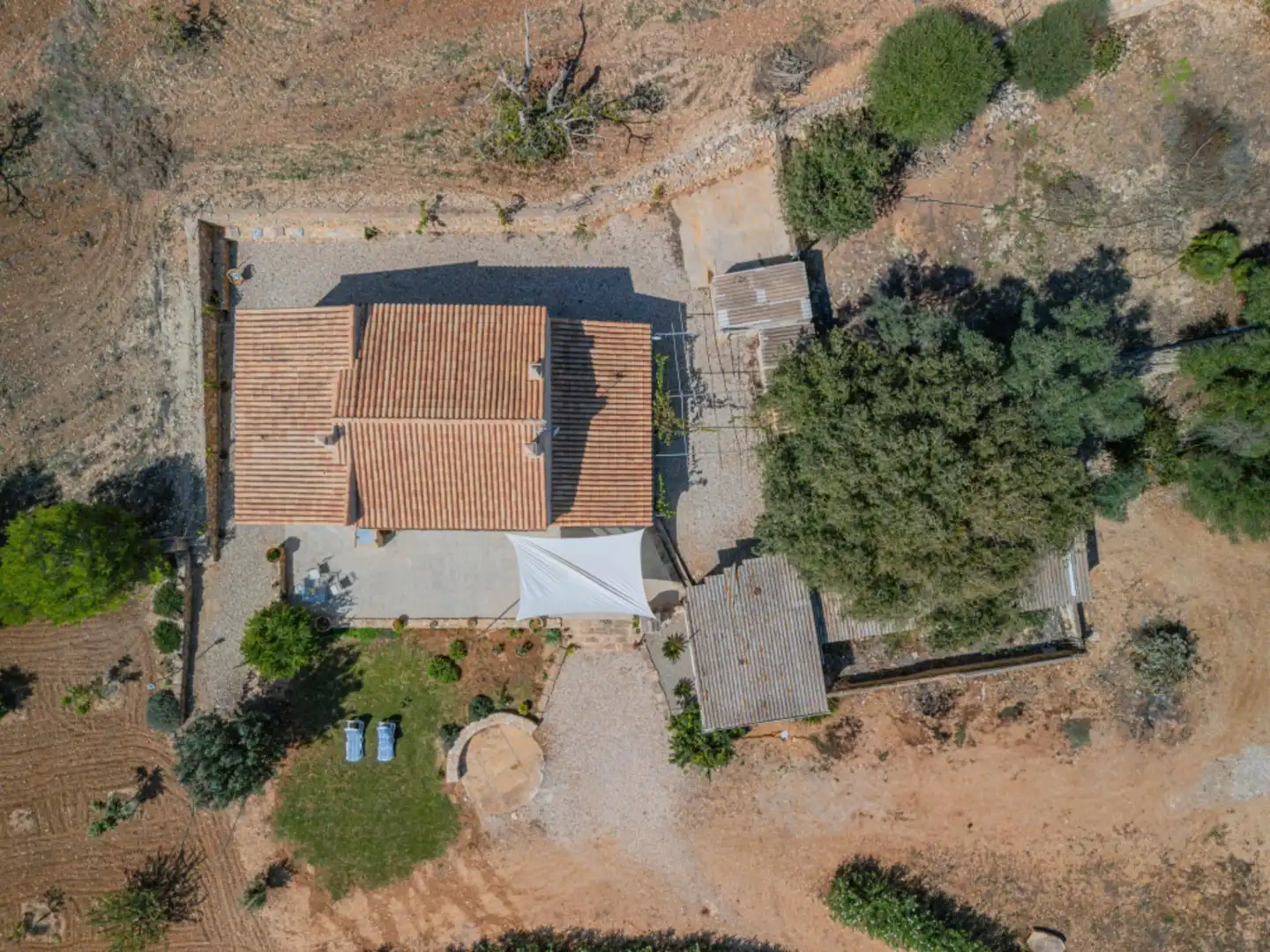 Country house zur Miete in Manacor mit Klimaanlage, Heizung und Privatgarten