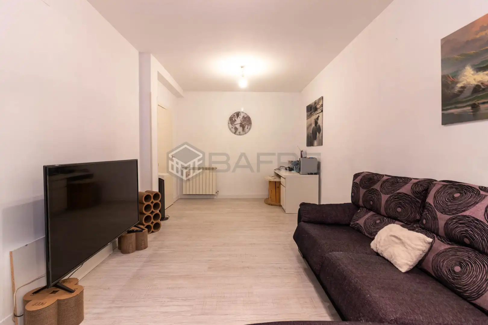 Sala d'estar de Pis en venda en Madrid amb Calefacció, Jardí privat i Terrassa