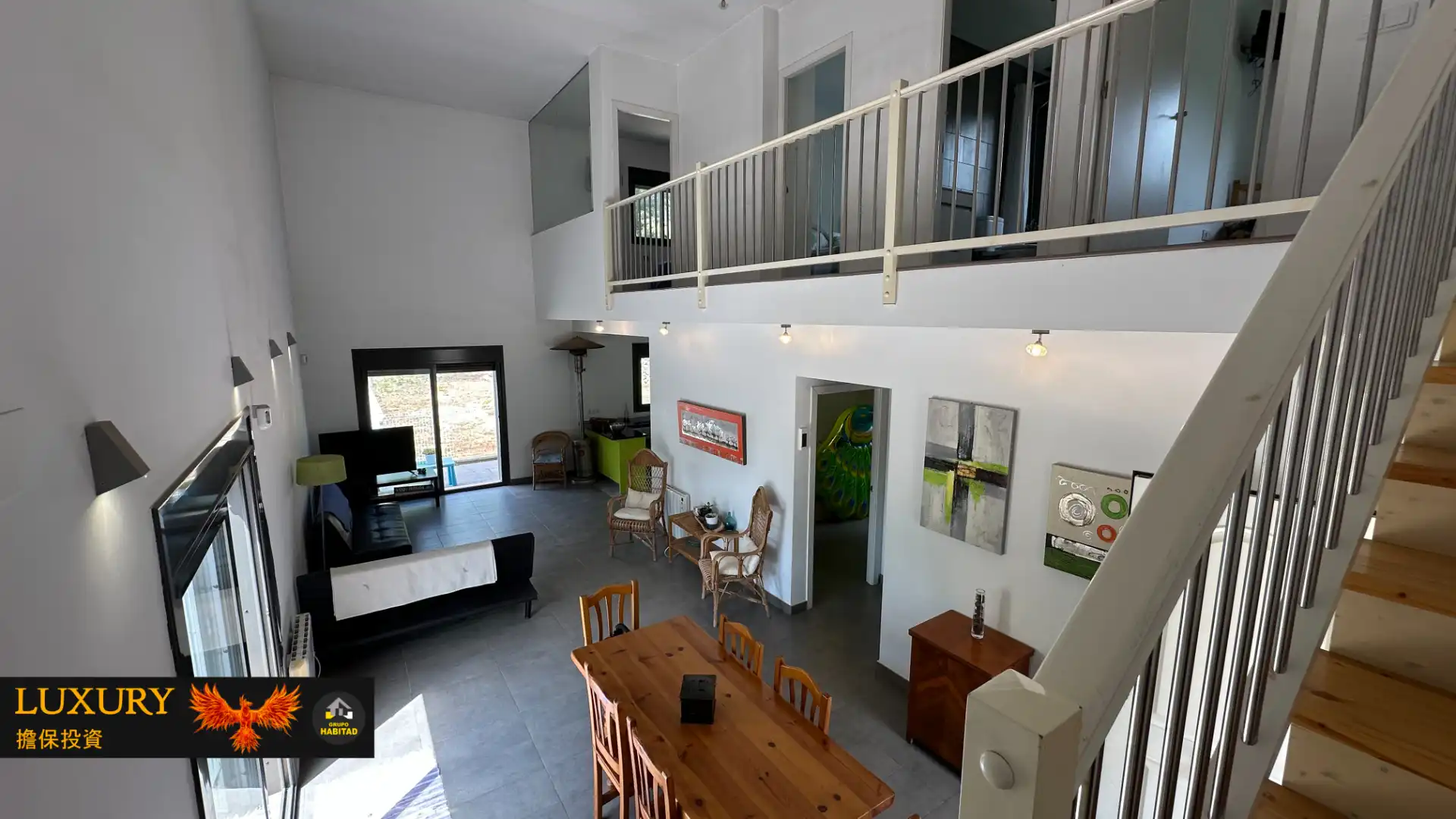 Wohnzimmer von Haus oder Chalet zum Verkauf in Cunit mit Heizung, Privatgarten und Schwimmbad