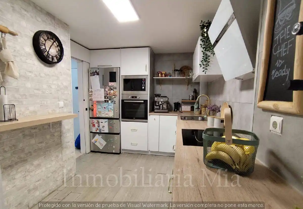 Cocina de Piso en venta en Alhaurín de la Torre con Aire acondicionado, Jardín privado y Terraza