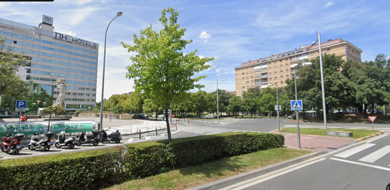 Exterior view of Flat for sale in  Pamplona / Iruña  with Heating and Terrace