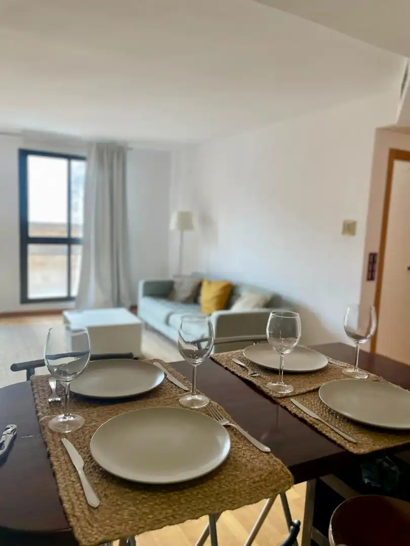 Comedor de Piso de alquiler en Vila-real con Calefacción, Parquet y Trastero