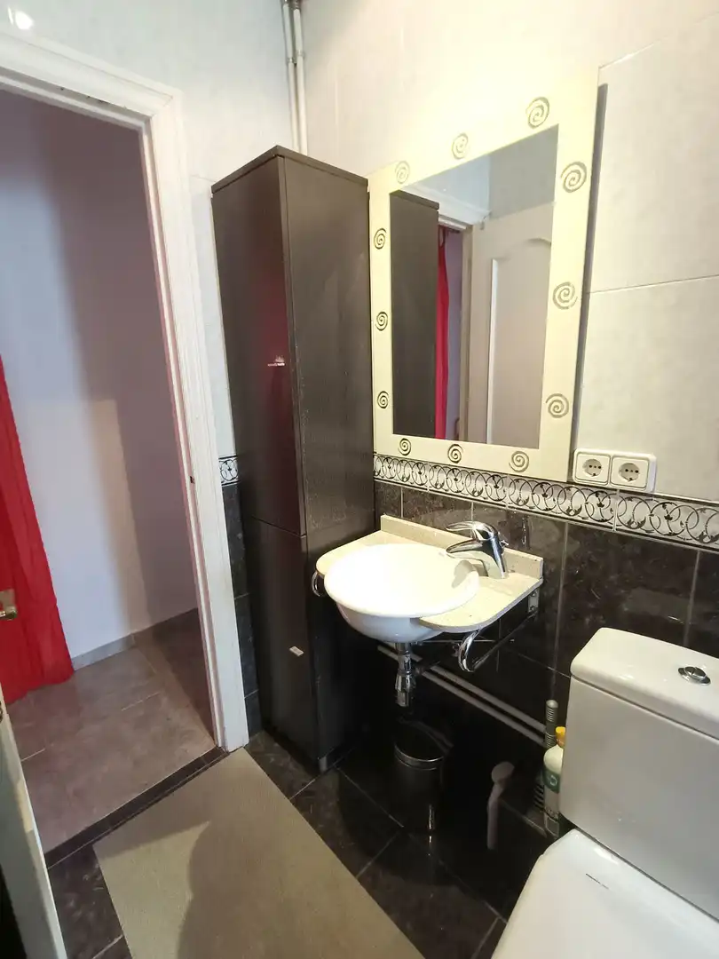 Badezimmer von Wohnung zum Verkauf in Mataró mit Terrasse
