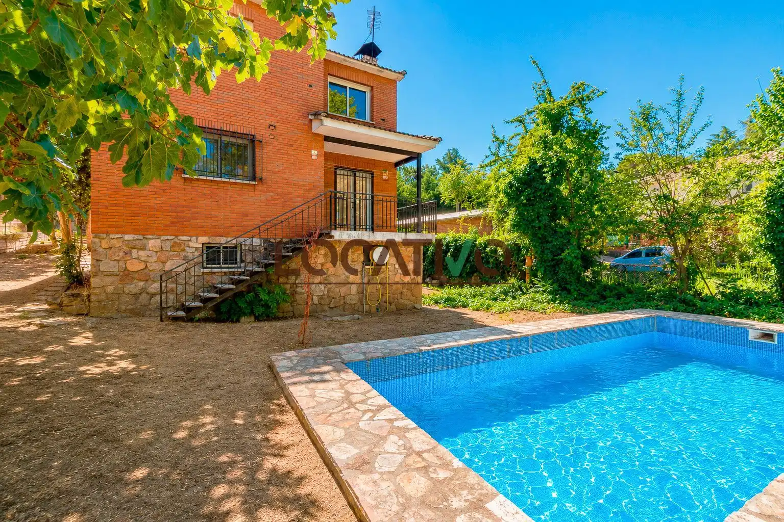 Piscina de Casa o chalet en venta en Robledo de Chavela con Calefacción, Jardín privado y Terraza