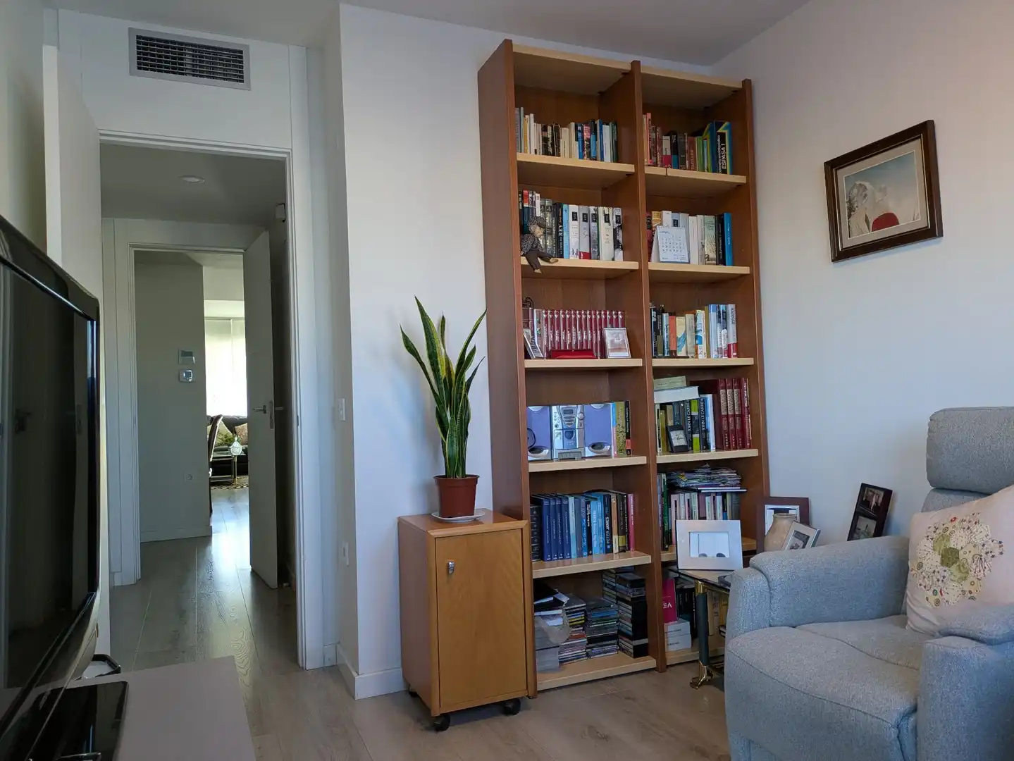 Wohnzimmer von Wohnung zum Verkauf in Monzón mit Klimaanlage, Heizung und Terrasse