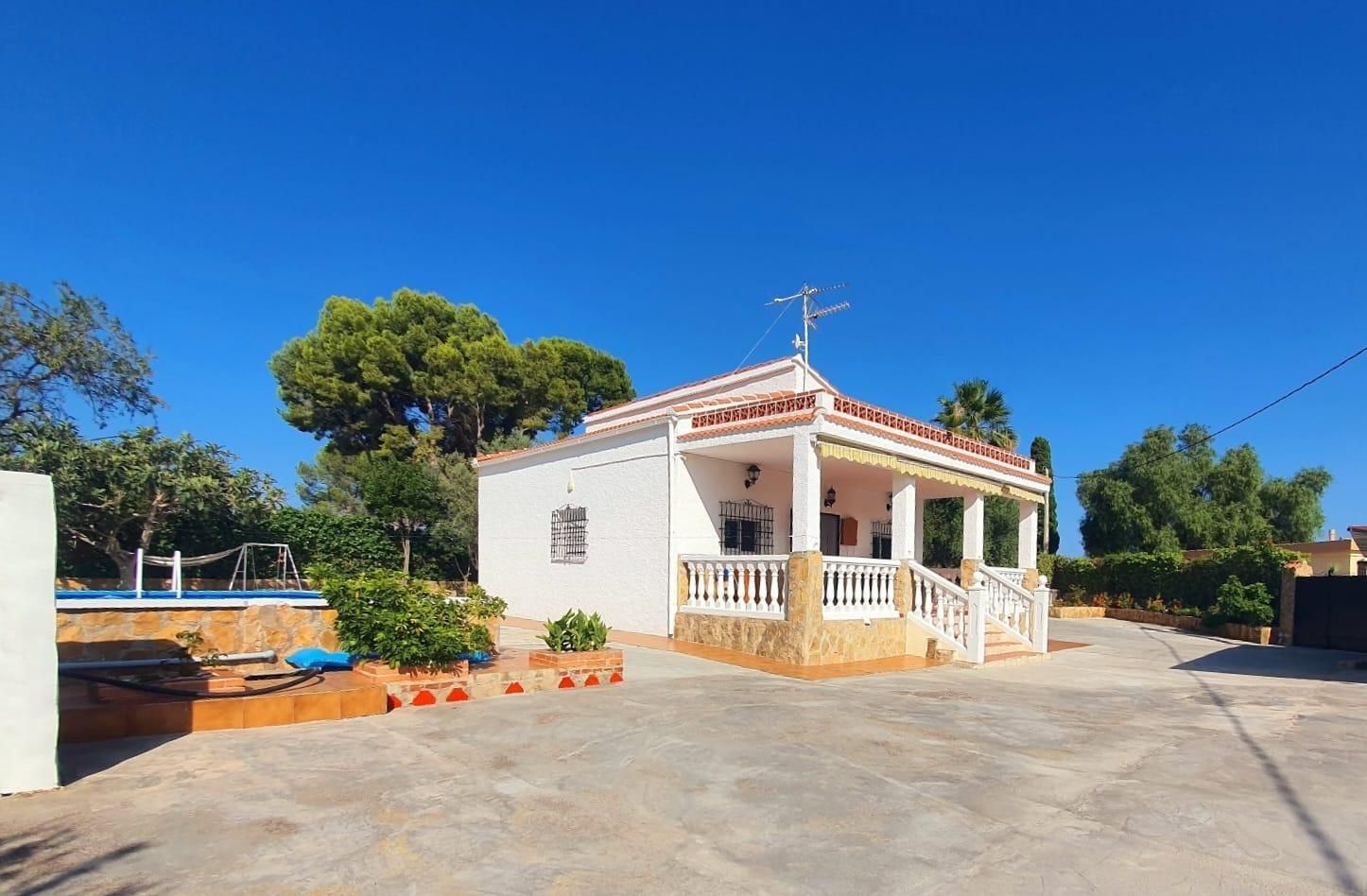 Exterior view of House or chalet for sale in Náquera  with Air Conditioner, Heating and Private garden