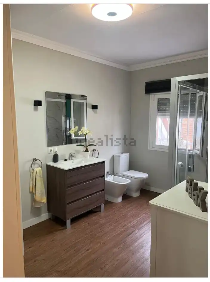 Badezimmer von Wohnung zur Miete in Málaga mit Klimaanlage, Terrasse und Möbliert
