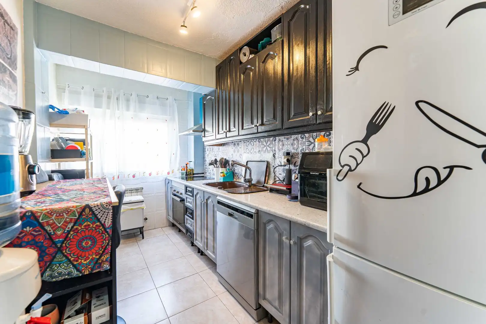 Kitchen of Flat for sale in Móstoles  with Heating and Terrace