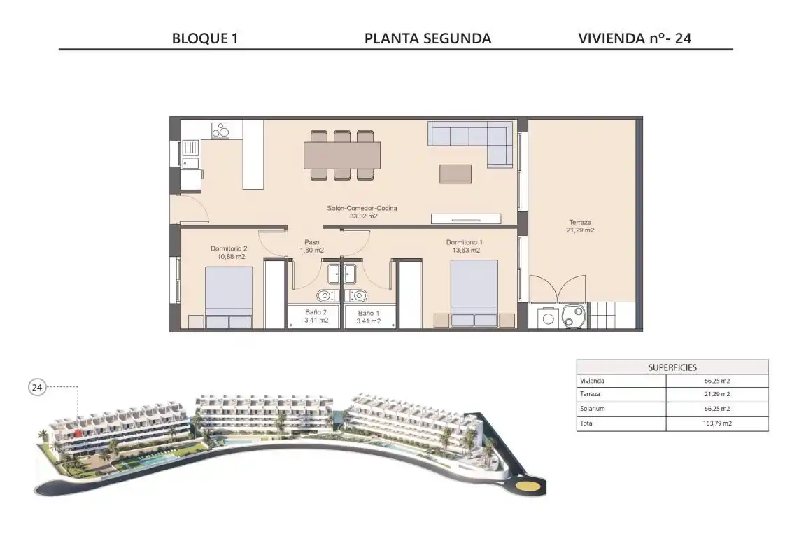 Apartamento con piscina en venta en Balcón de Finestrat - Terra Marina, imagen 17