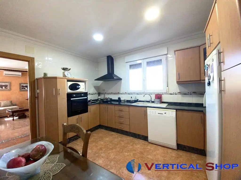 Cocina de Casa o chalet en venta en Caudete con Aire acondicionado y Calefacción