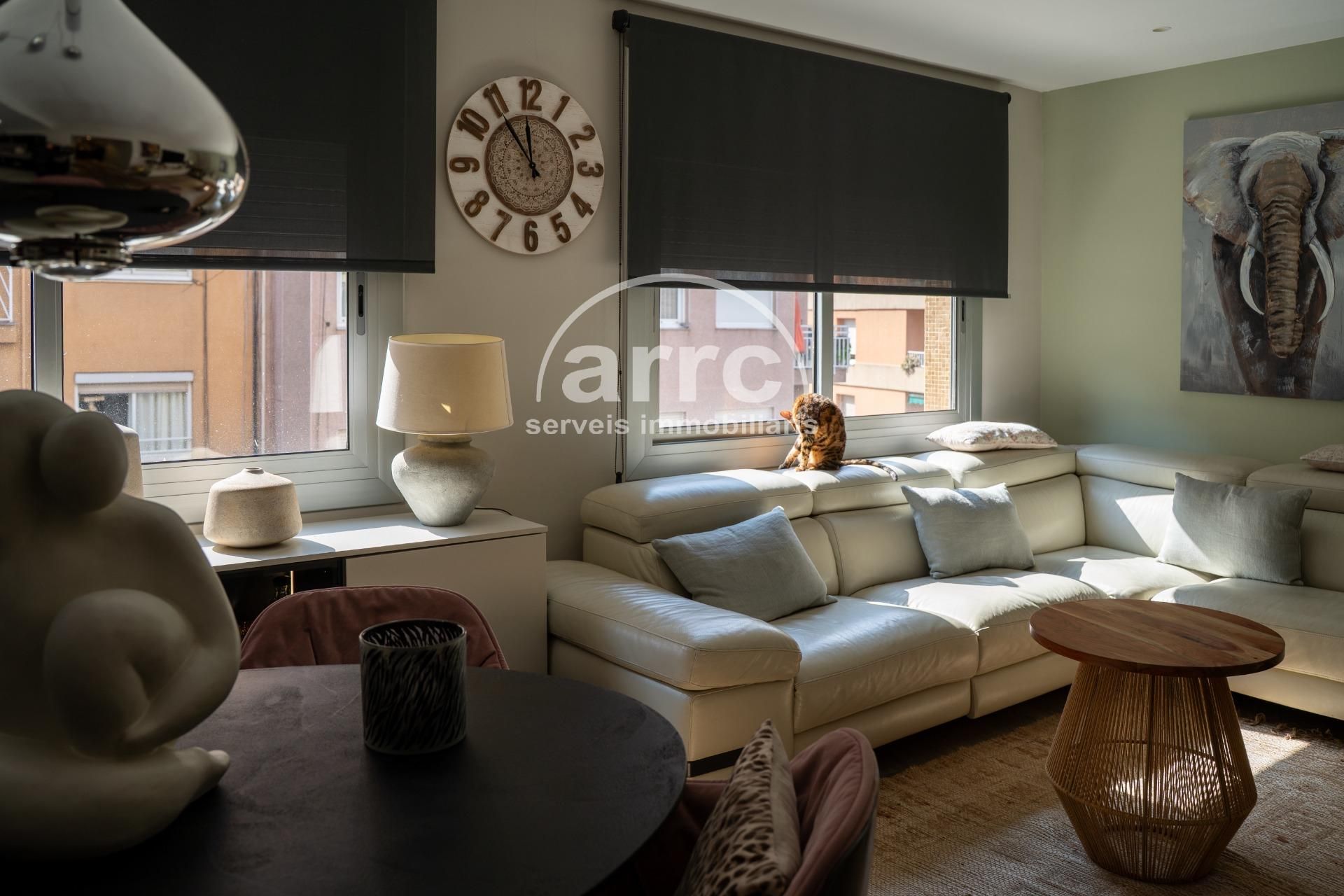 Living room of Flat for sale in Premià de Mar  with Terrace and Balcony