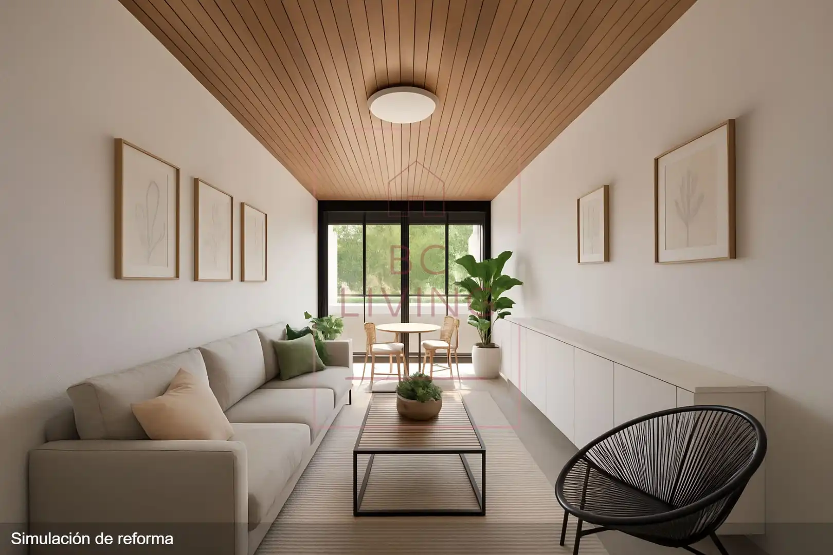 Living room of Flat for sale in Zaragoza  with Heating