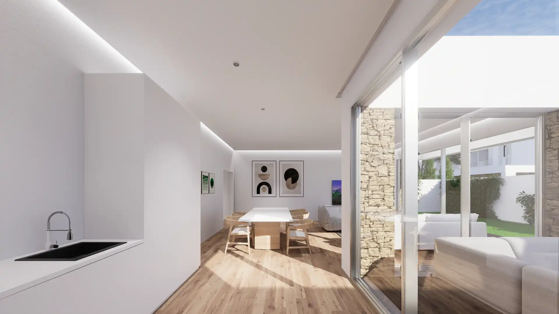 Chalet de obra nueva con jardín en venta en Camino del Rincón, imagen 12