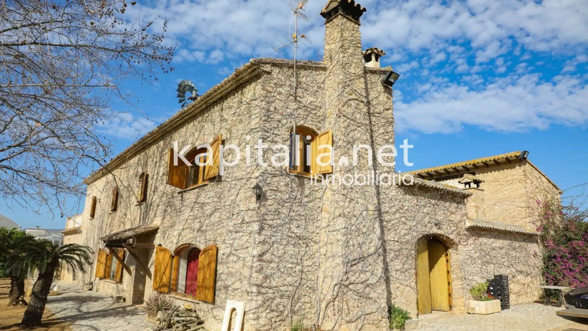 Exterior view of Houses for sale in Montesa  with Terrace and Furnished