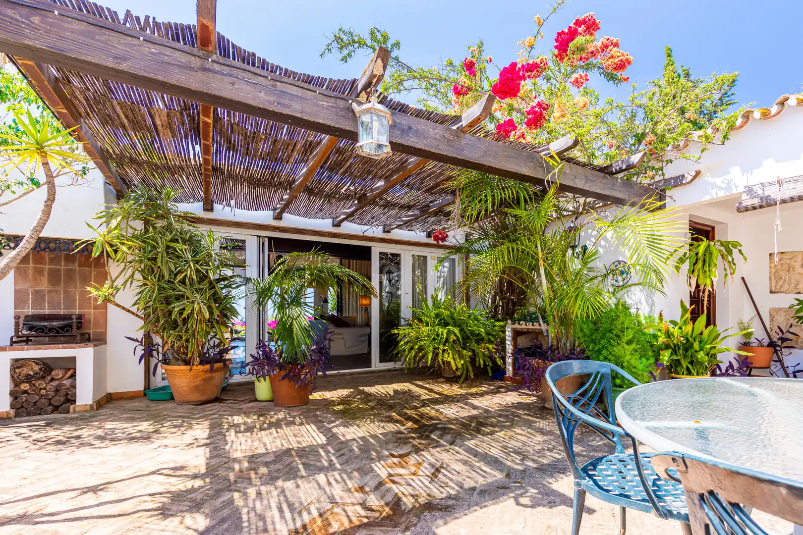 Terrassa de Casa o xalet en venda en Mijas amb Aire condicionat, Jardí privat i Terrassa