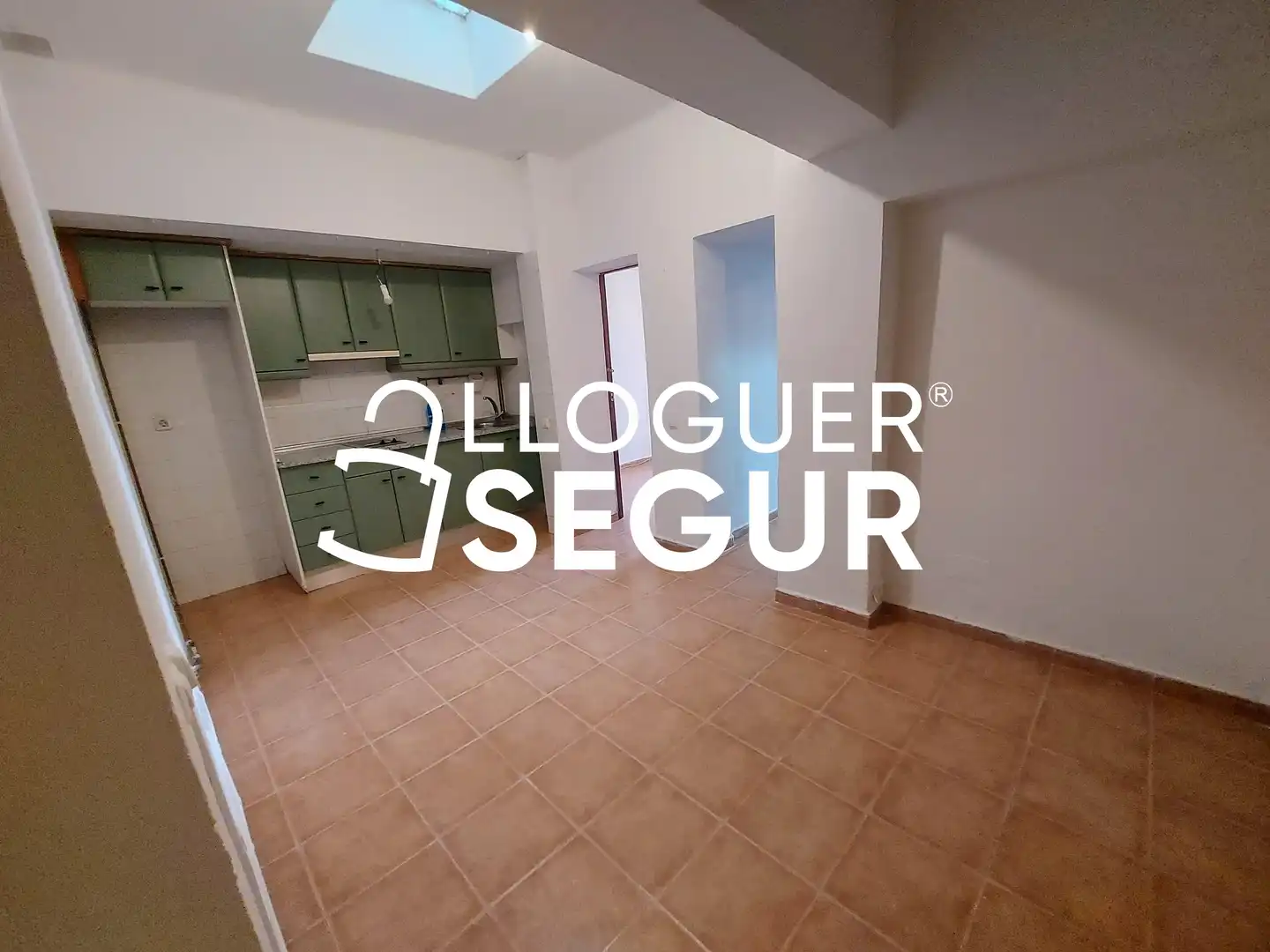 Cuina de Pis de lloguer en Barcelona amb Terrassa