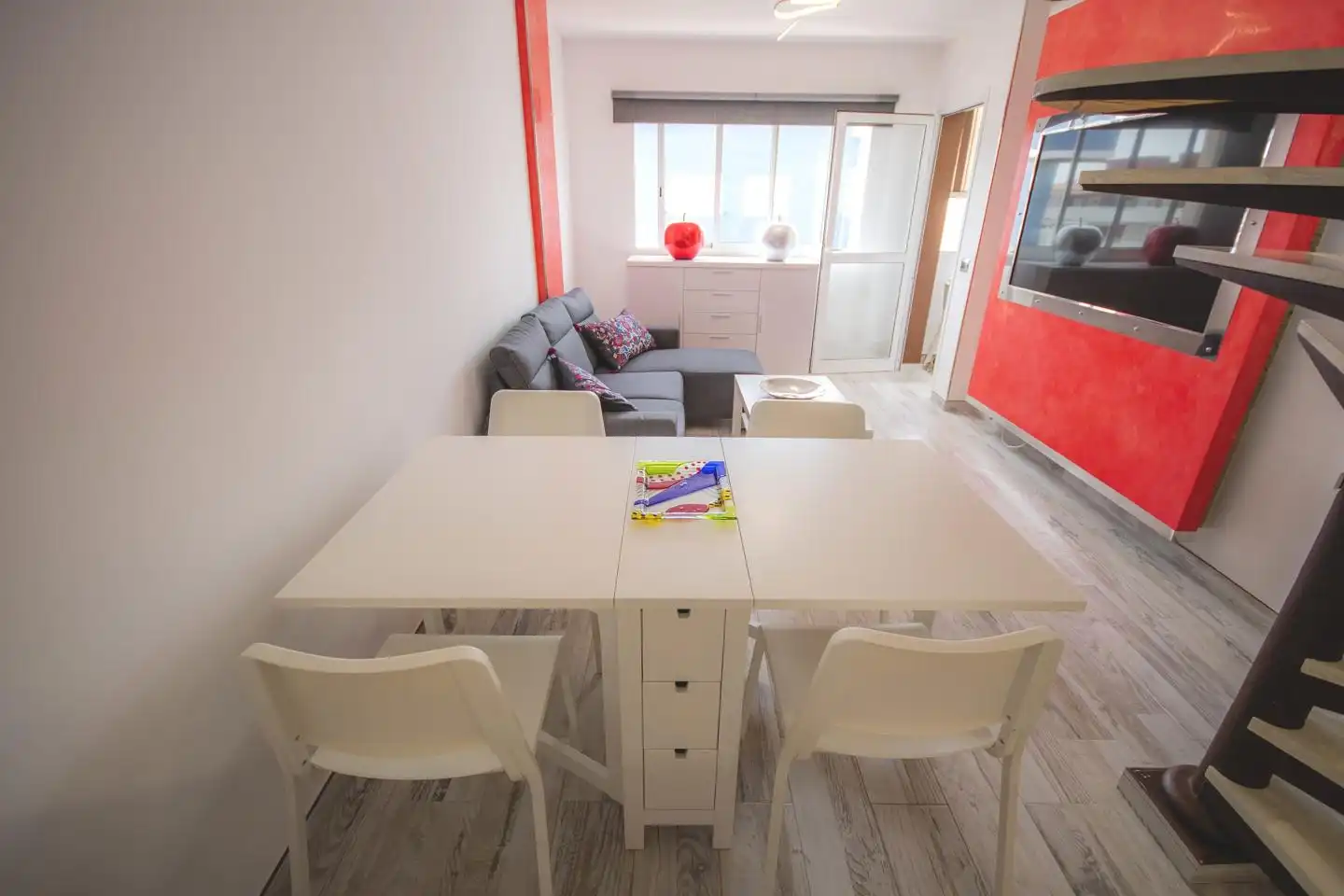 Dining room of Flat for sale in Güímar  with Terrace and Furnished