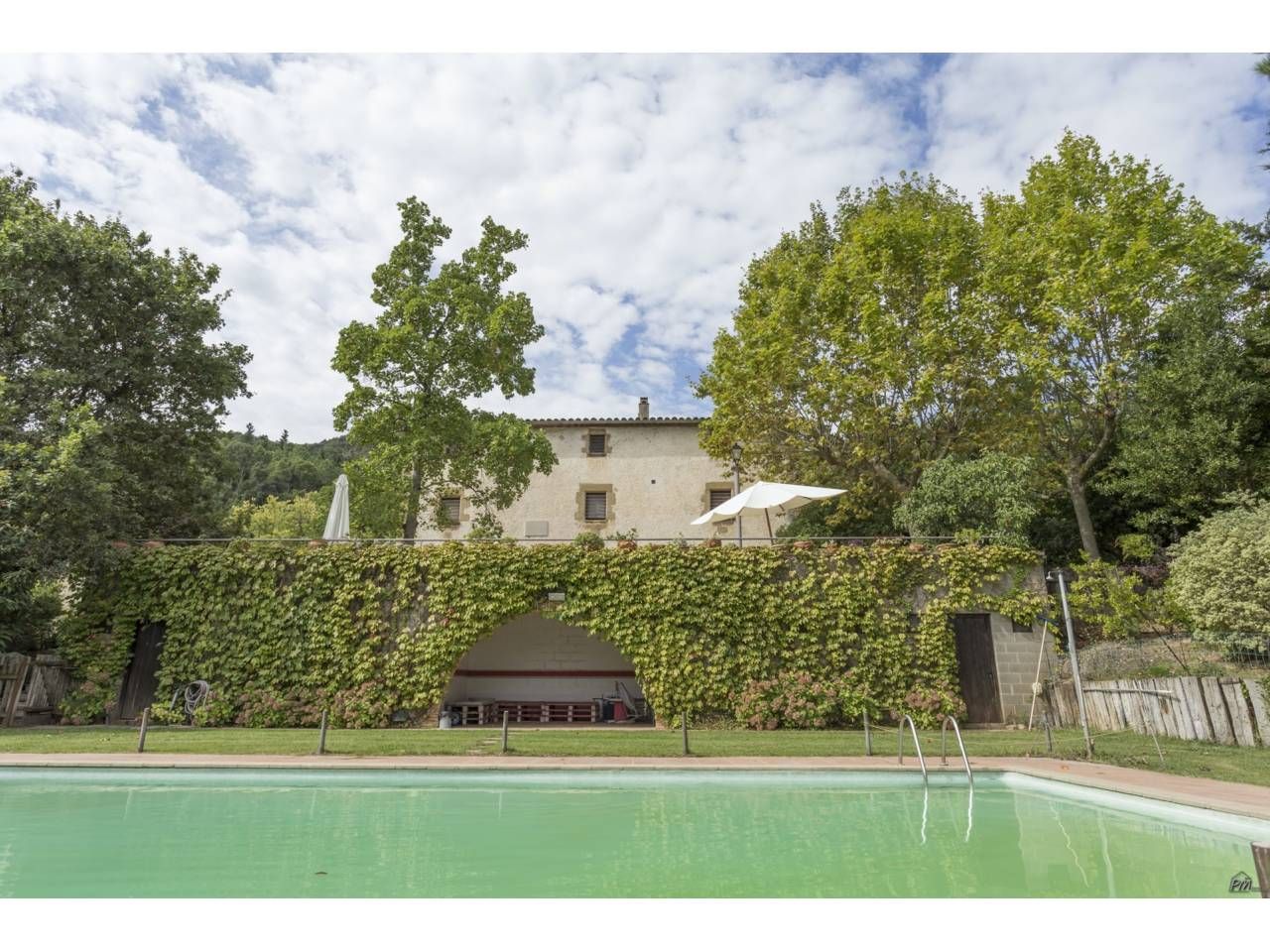 Piscina de Casa o xalet en venda en Anglès amb Calefacció, Jardí privat i Terrassa