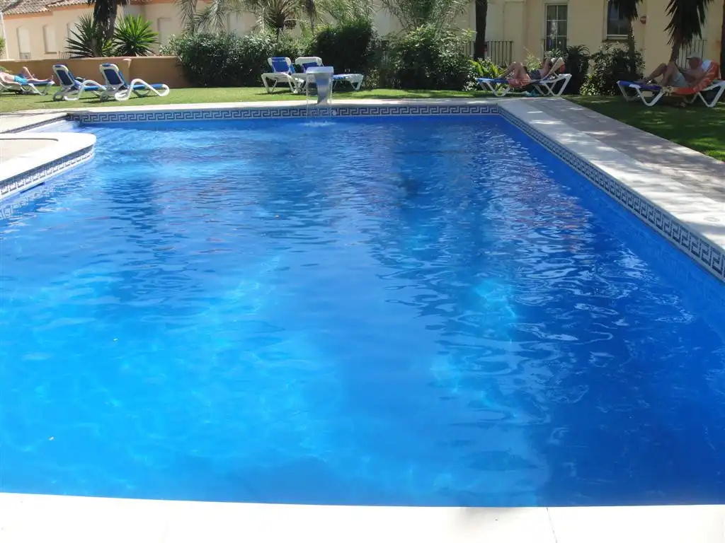Swimming pool of Detached homes for sale in Estepona  with Air Conditioner, Heating and Terrace
