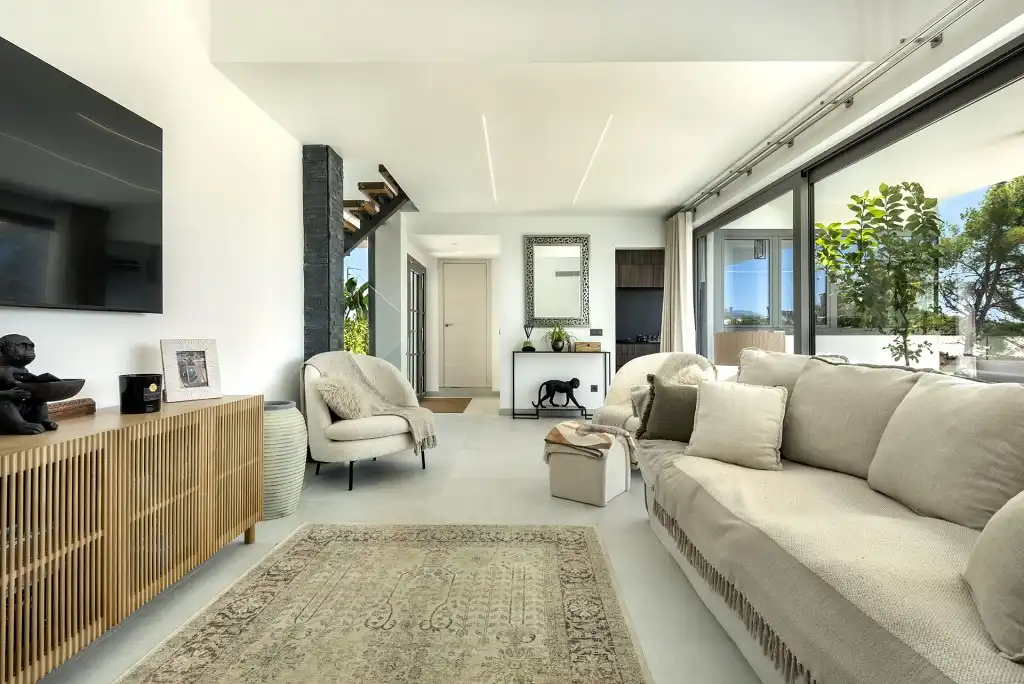 Sala de estar de Casa o chalet en venta en Alcúdia con Aire acondicionado, Calefacción y Terraza