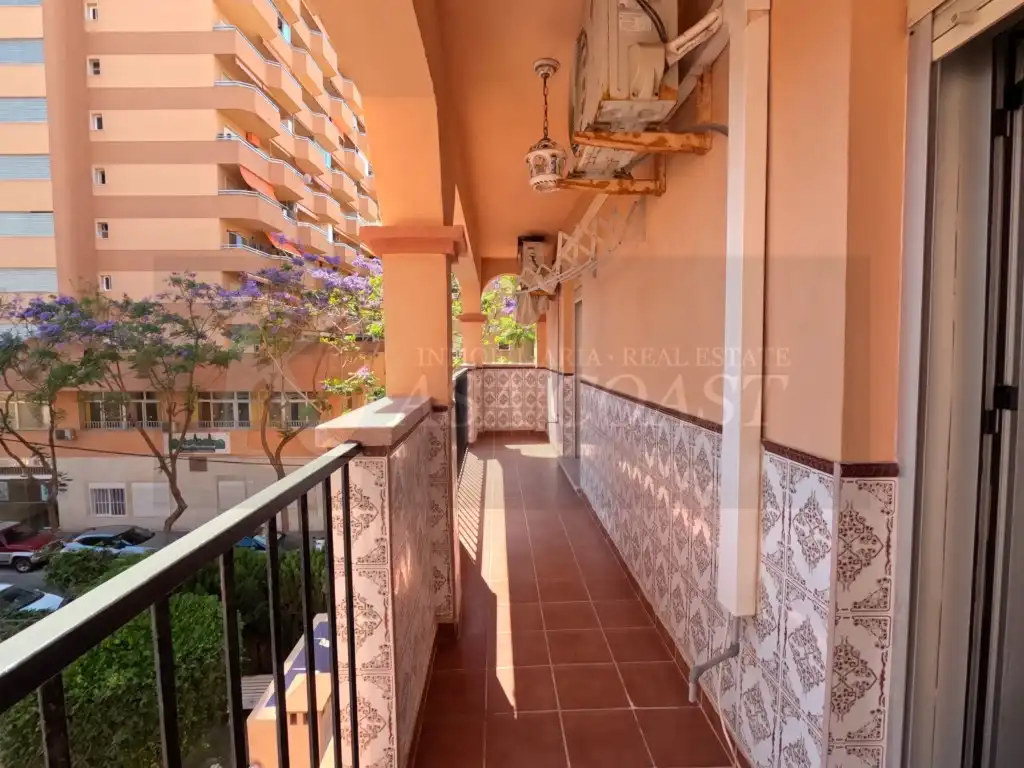 Terraza de Piso en venta en Fuengirola con Aire acondicionado, Jardín privado y Terraza