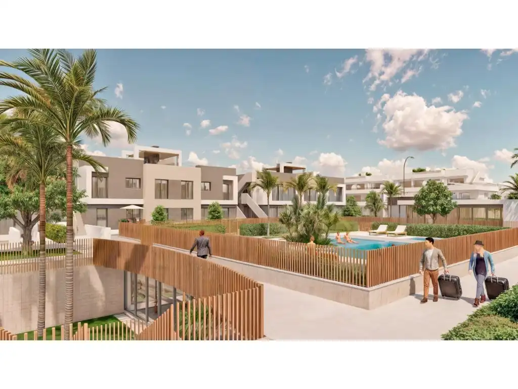 Penthouse mit Pool zum Verkauf in El Mojón, imagen 6